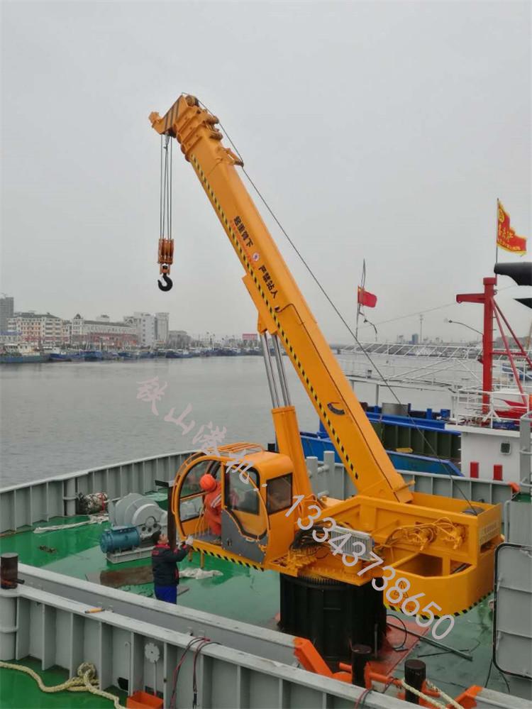 山東臨沂甲板起重機廠家起重機耐沖擊，制動性能好